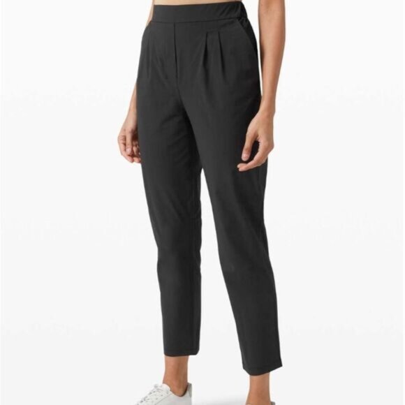 Lululemon Your True Trouser High Rise Pant Black- Size 4 - Picture 2 of 9